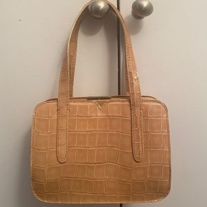 Sondra Robert’s vintage embossed structured purse